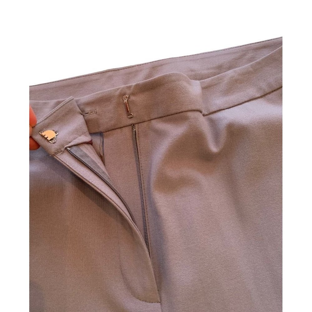 14‎ J.Jill Stretch Women's Gray Wide Leg Dress Pants Trousers 31" Inseam - Picture 5 of 7